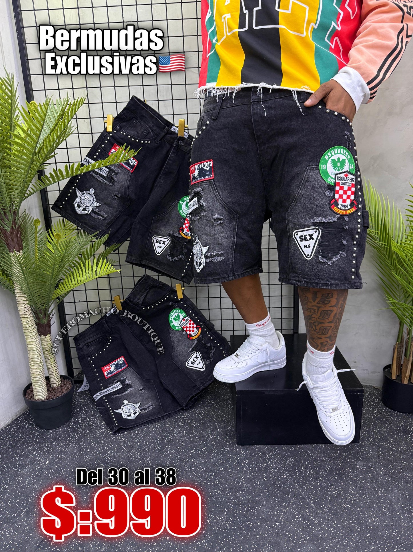 Bermudas alta gama oferta $:990