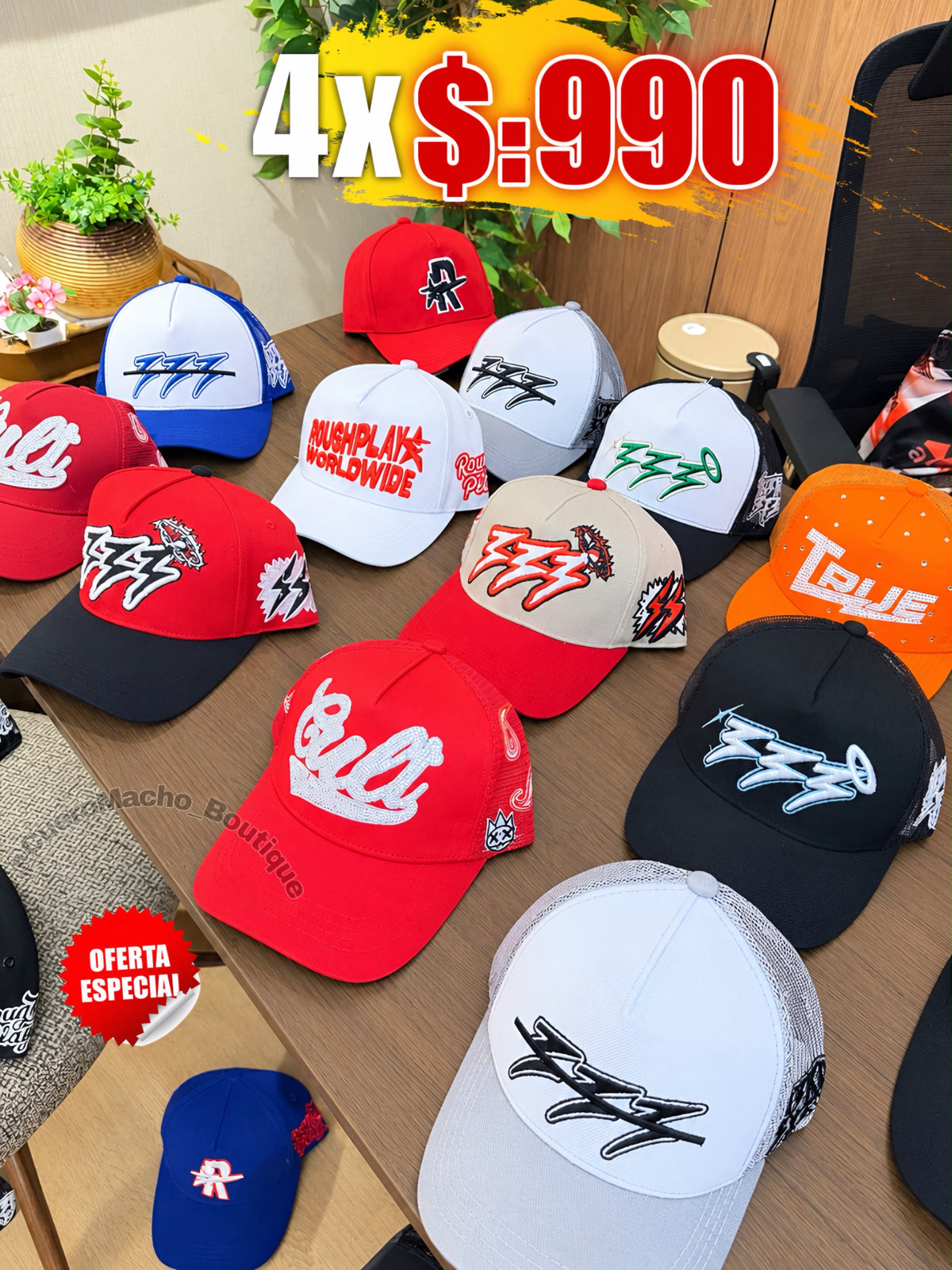 Gorra 333 oferta 4x $:990