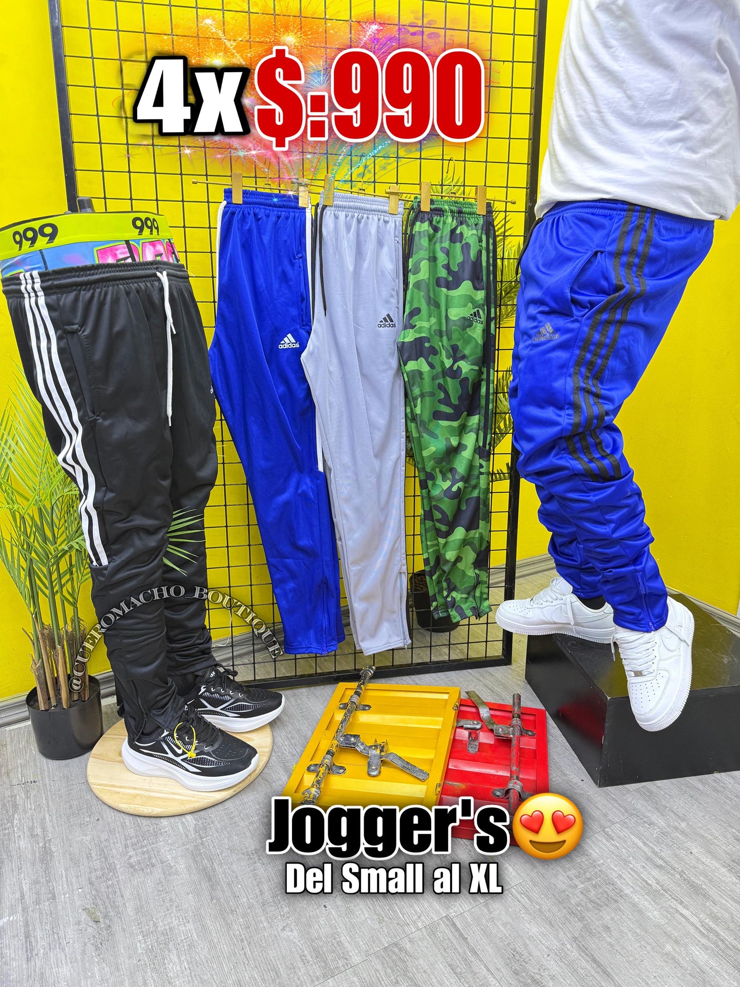 Jogers Adidas ( 4x $990 )