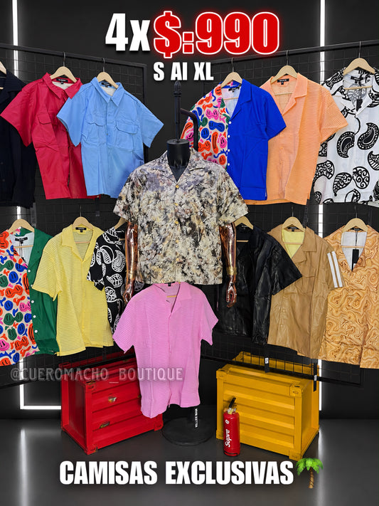 Camisas 4x $:990