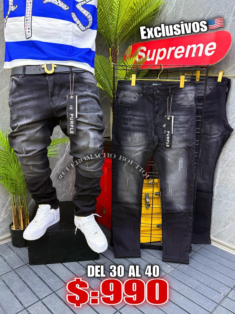 Pantalones Purple