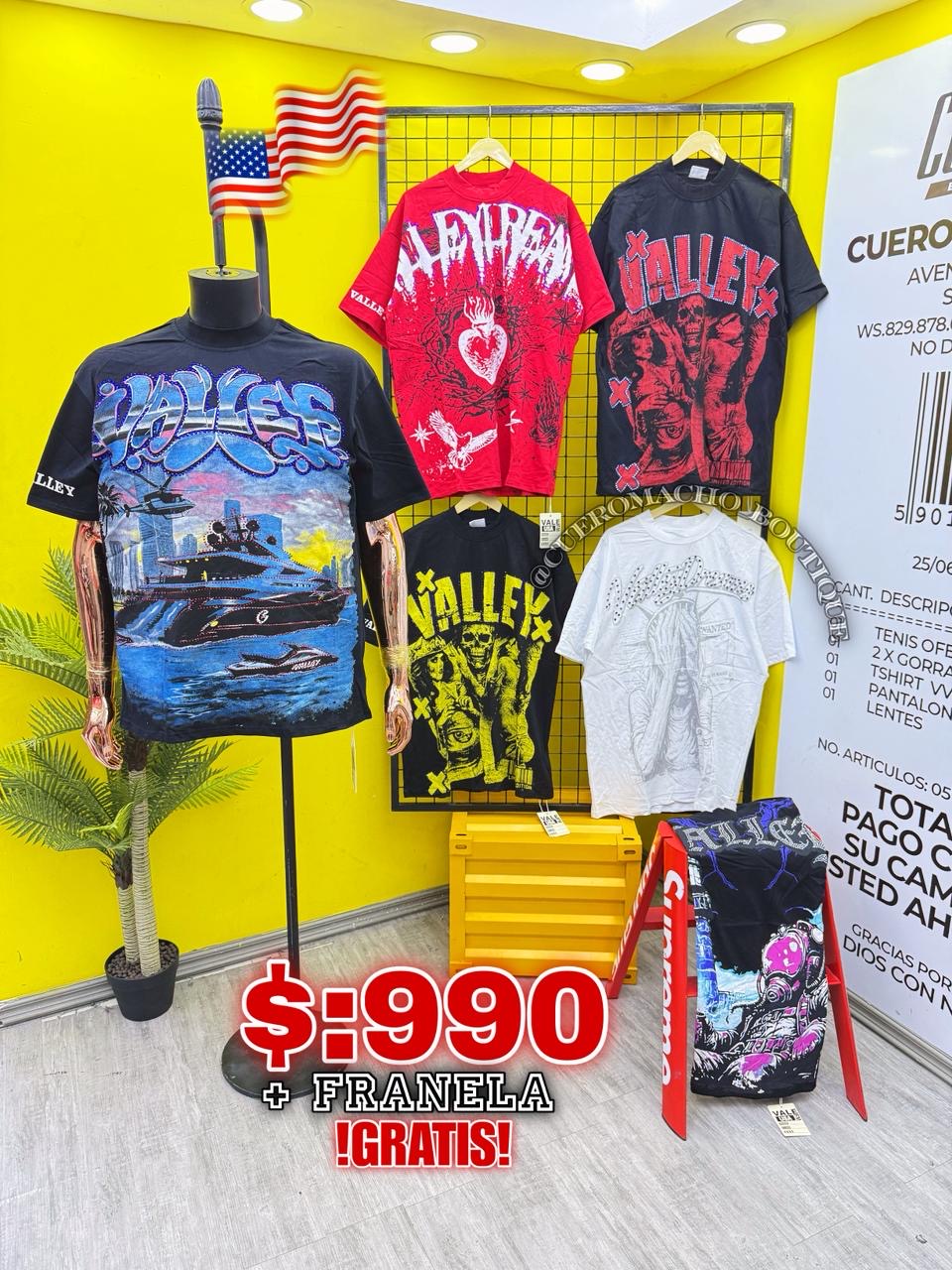 T-shirt Valley oferta🔥