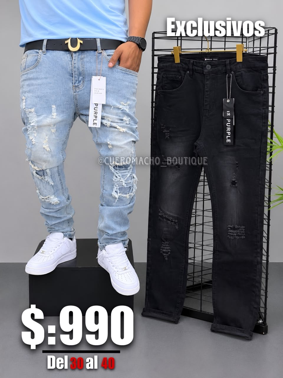 Pantalones Purple