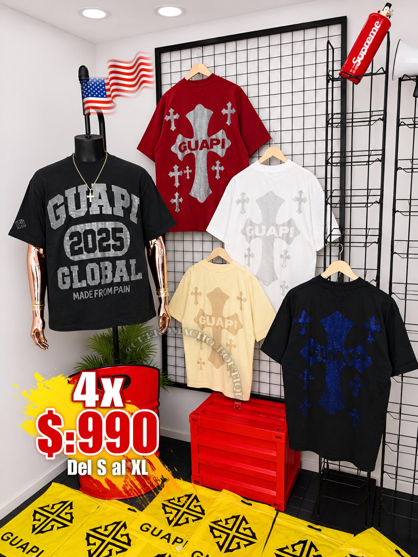 Poloche 4x $:990 oferta