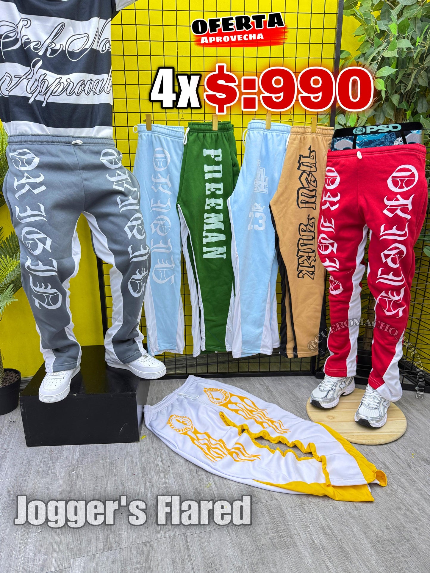 Joggers Campana 4x $990