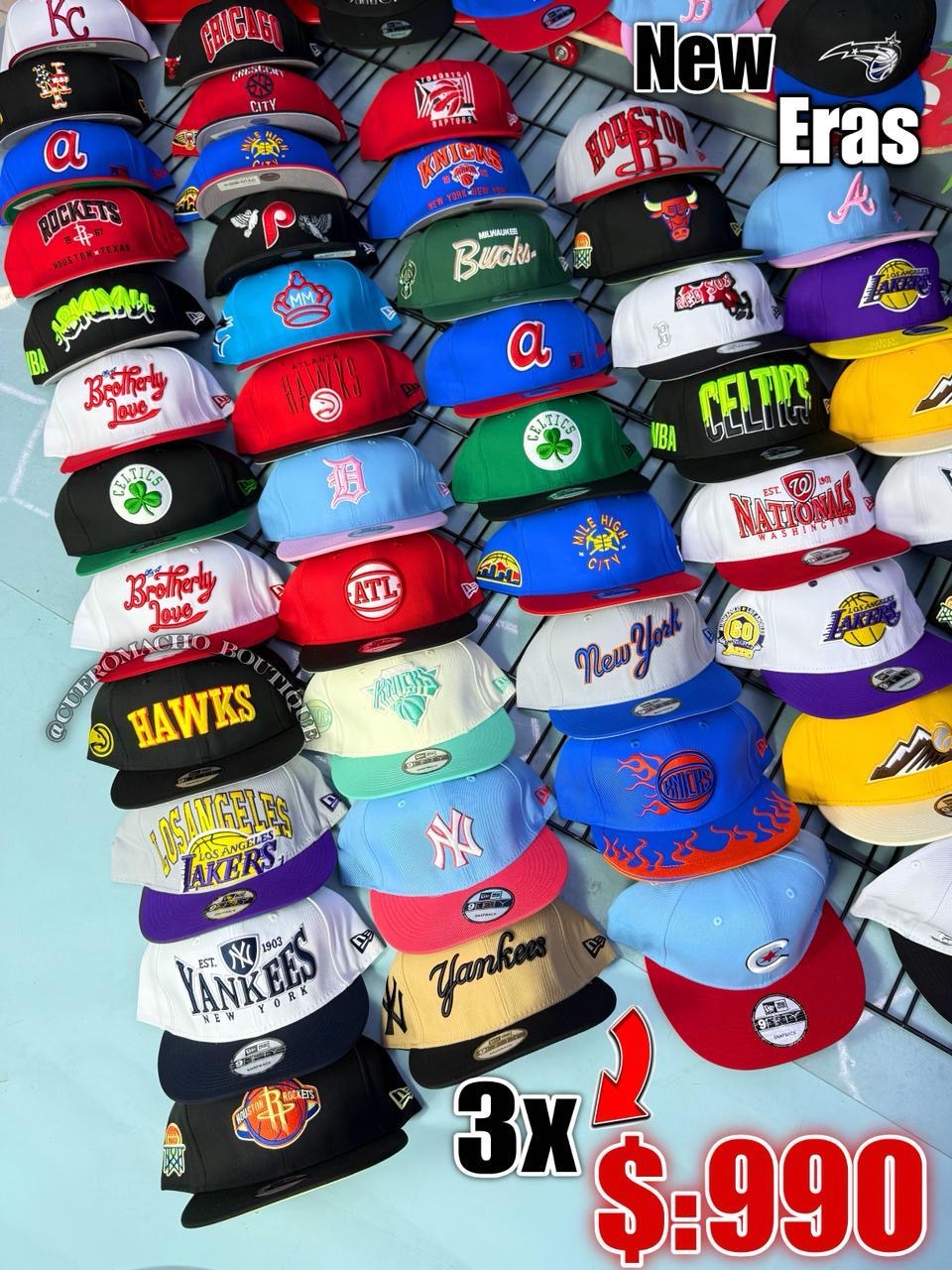 Gorra New era 3x $:990