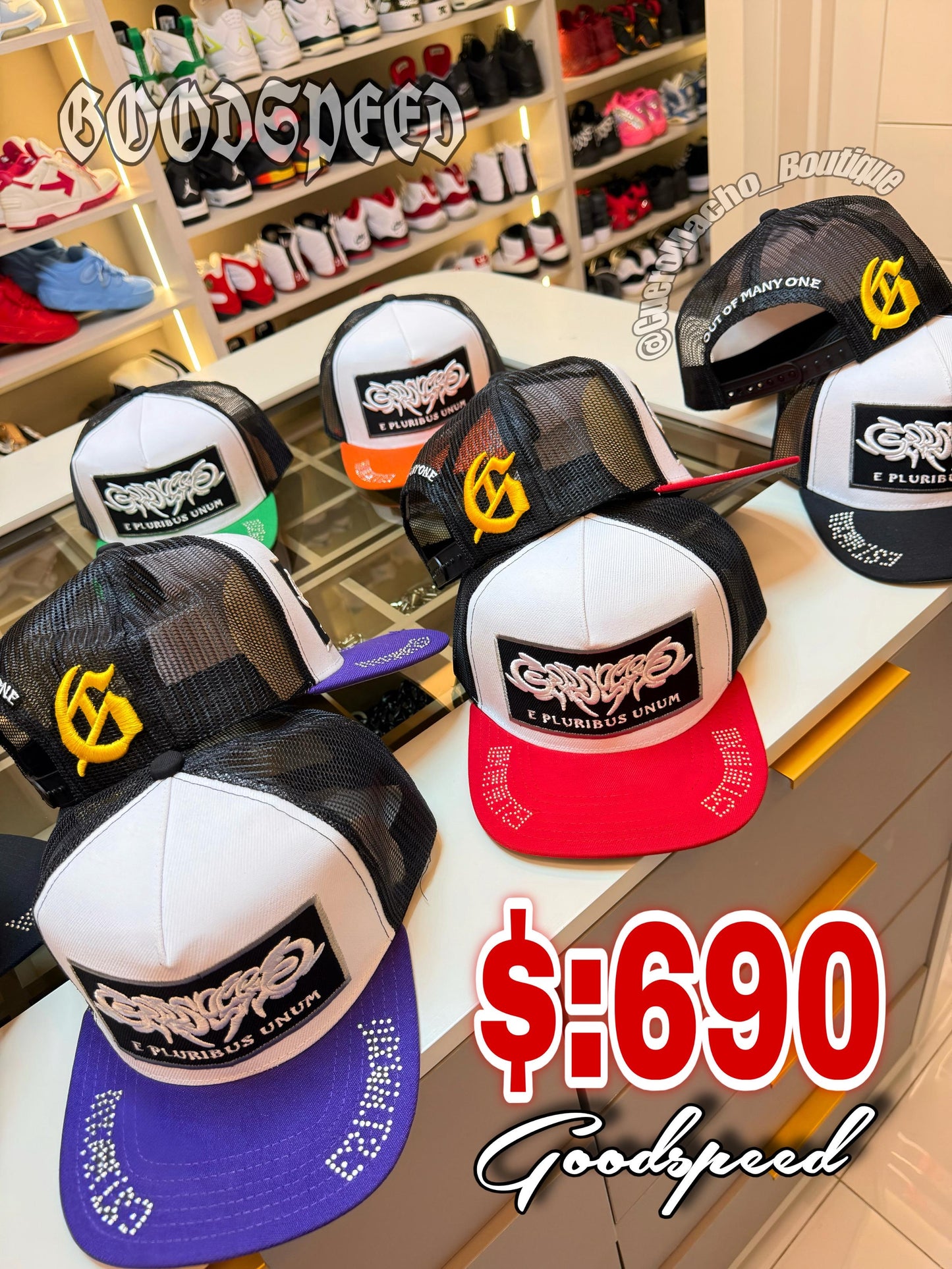 Gorras Godpeed $:690