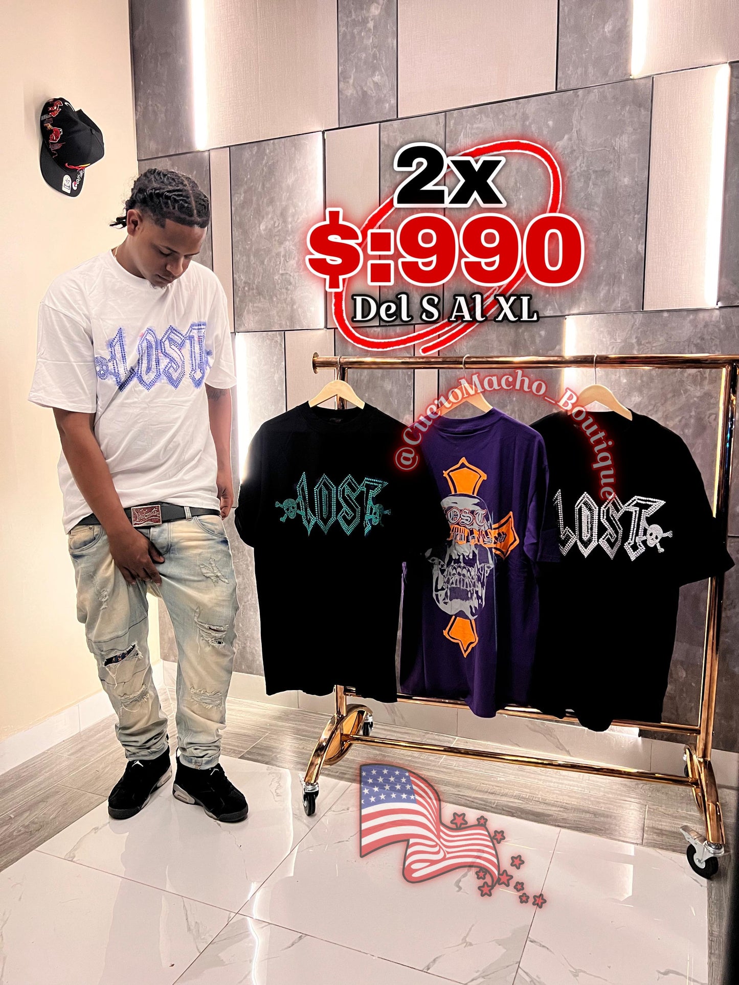 T-shirt Super oferta (2x $:990)