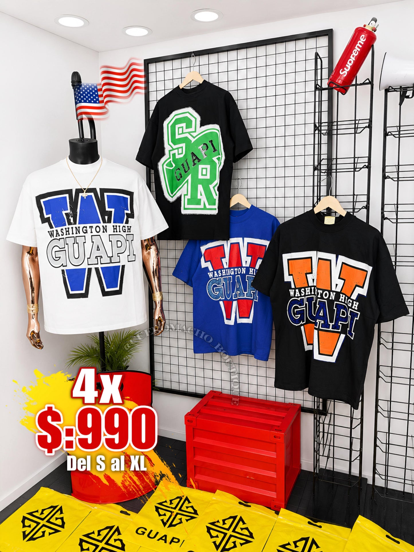 Poloche 4x $:990 oferta