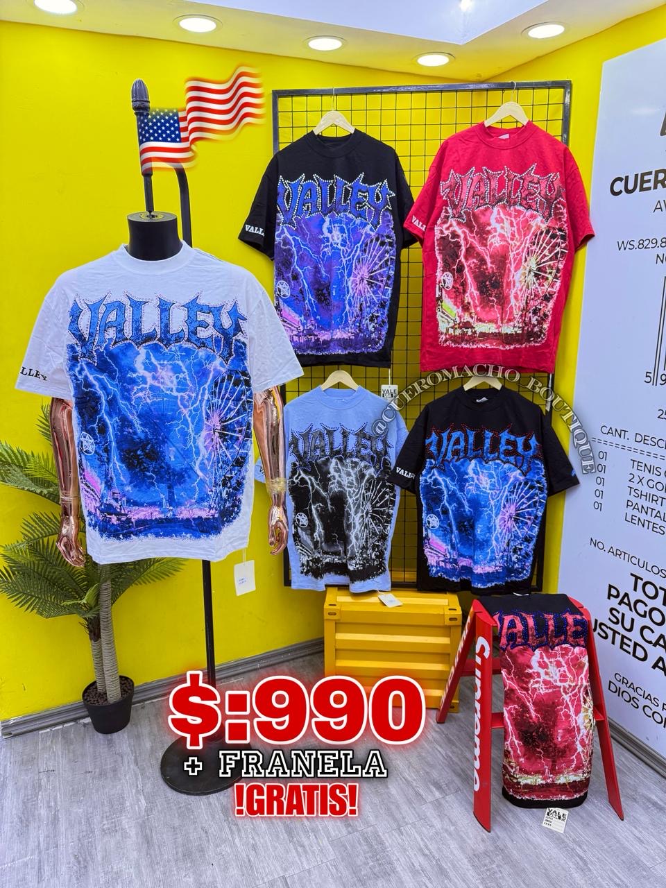 T-shirt Valley oferta🔥