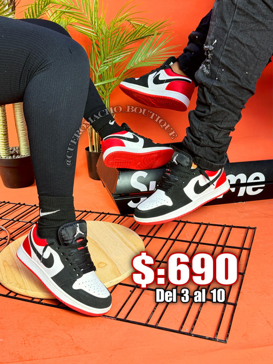 Jordan 1 bajito $:690