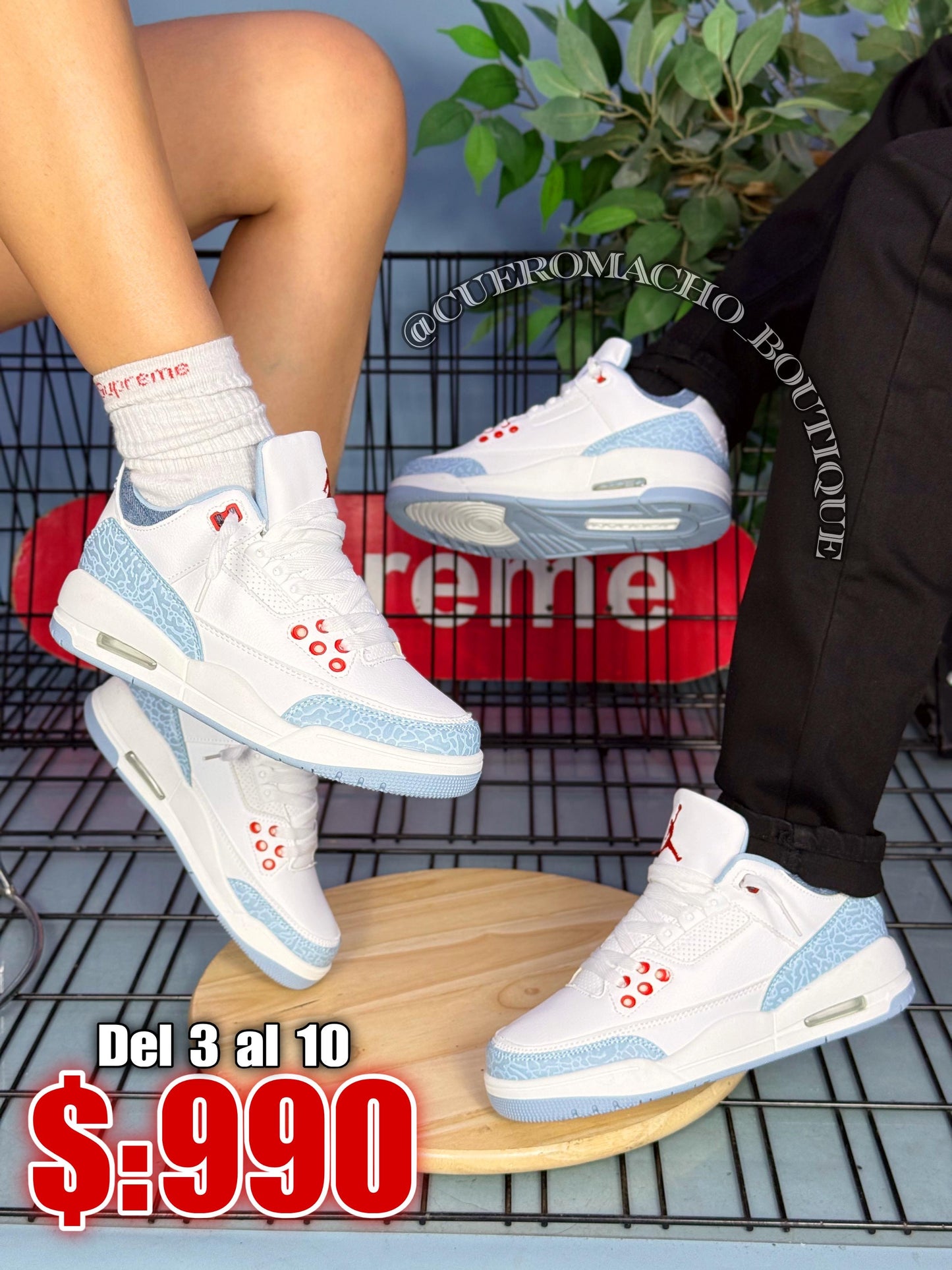 Jordan 3 ofertas ( $:990 )
