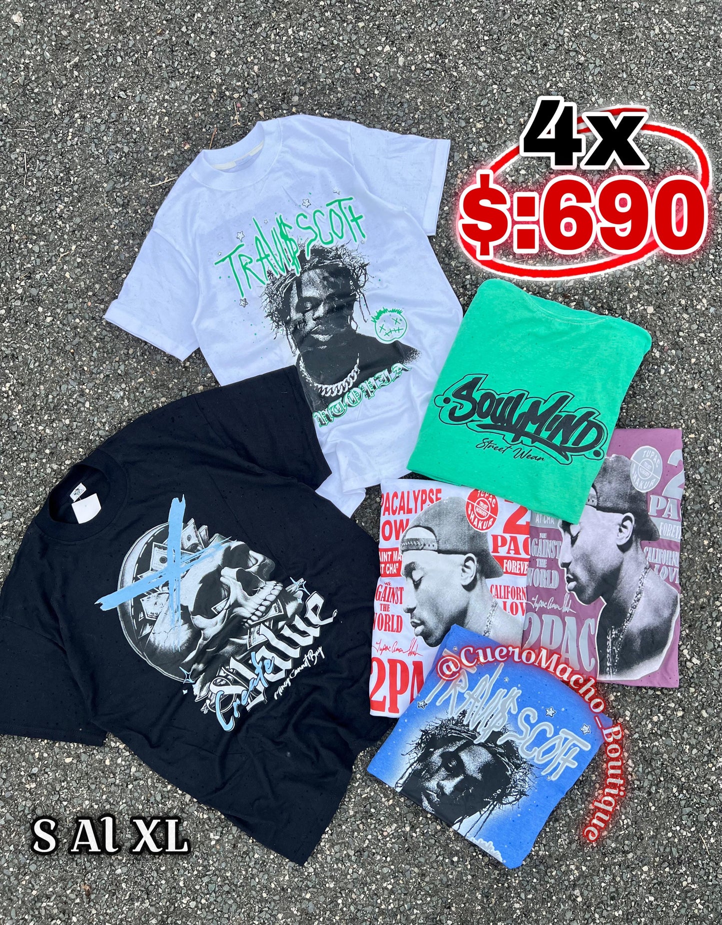 T-shirt (Super oferta 4x $:690)
