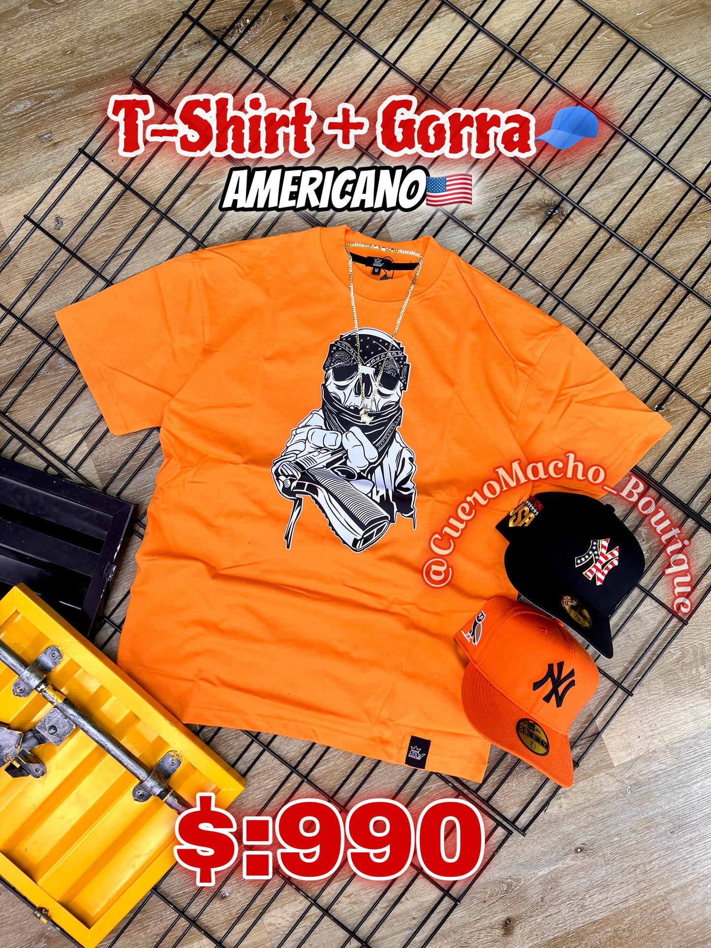 T-shirt + Gorra $:990