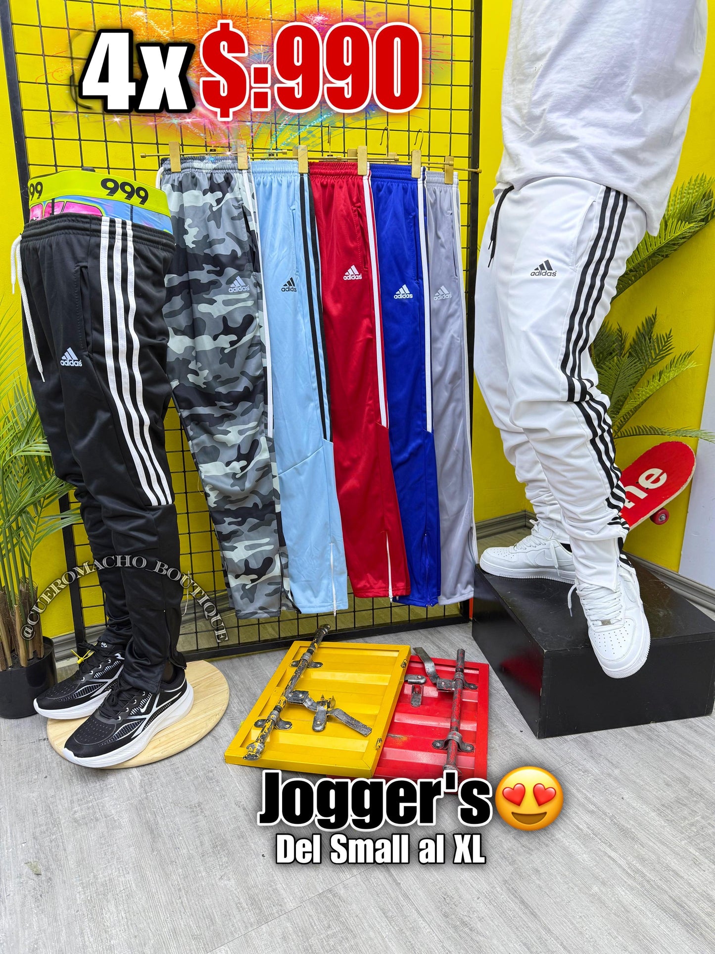 Jogers Adidas ( 4x $990 )