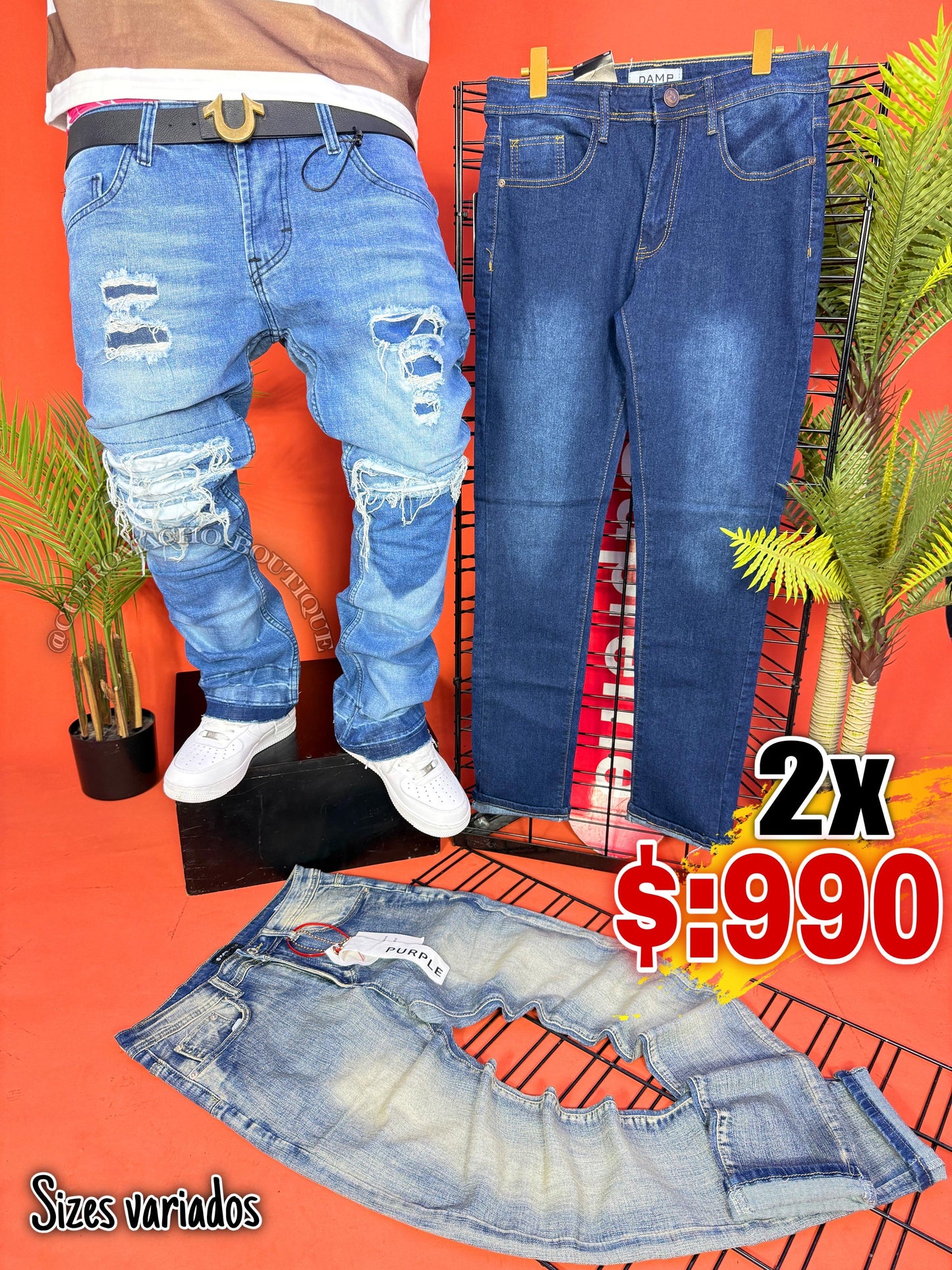 Jean’s 2x $:990