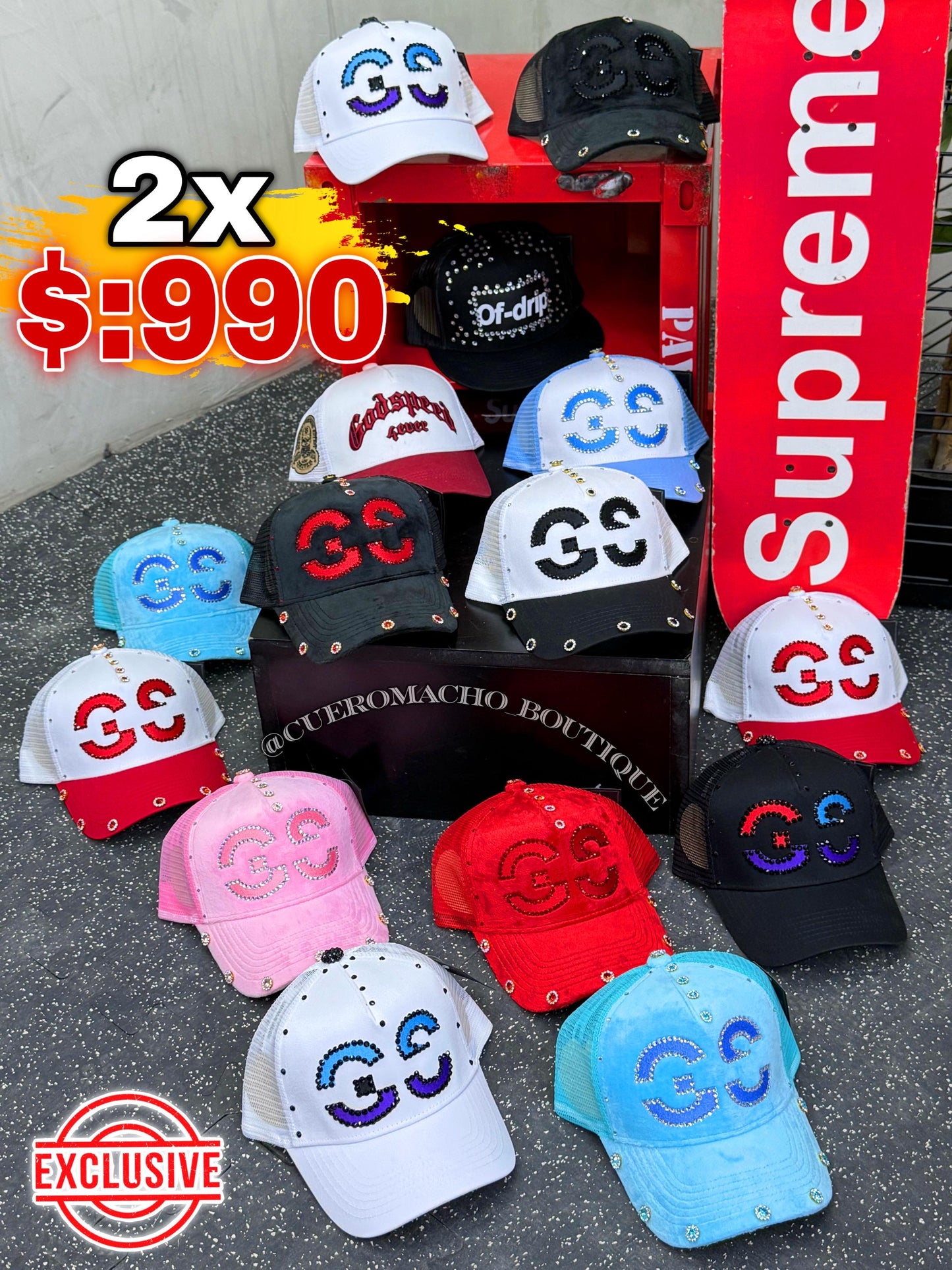 Gorra de brillo ( 2x $:990 )