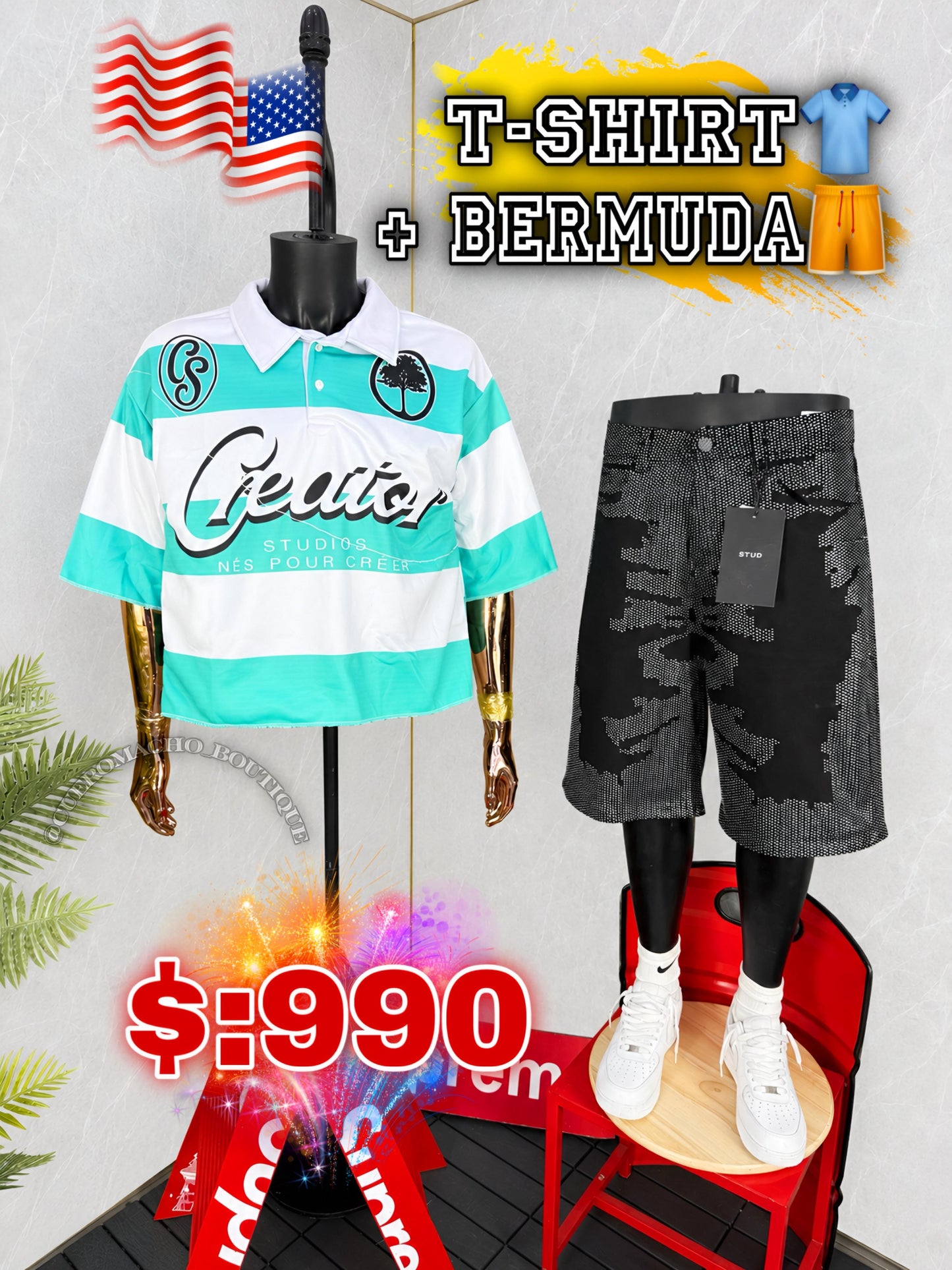 Poloche + Bermuda $:990
