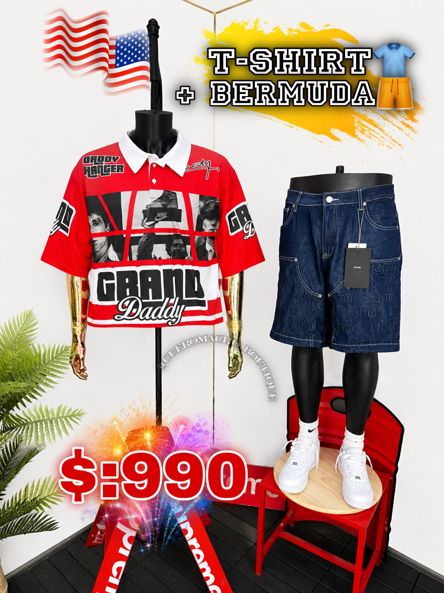 Poloche + Bermuda $:990