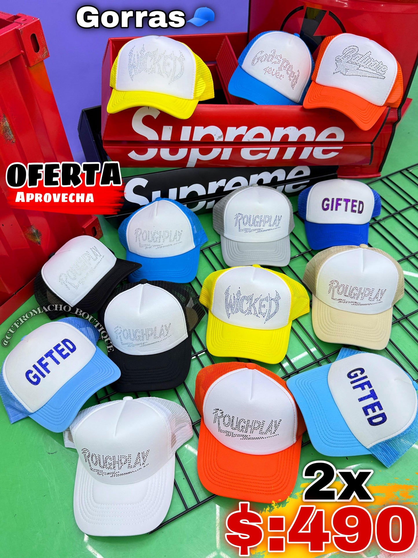 Gorra de brillo ( 2x $:990 )
