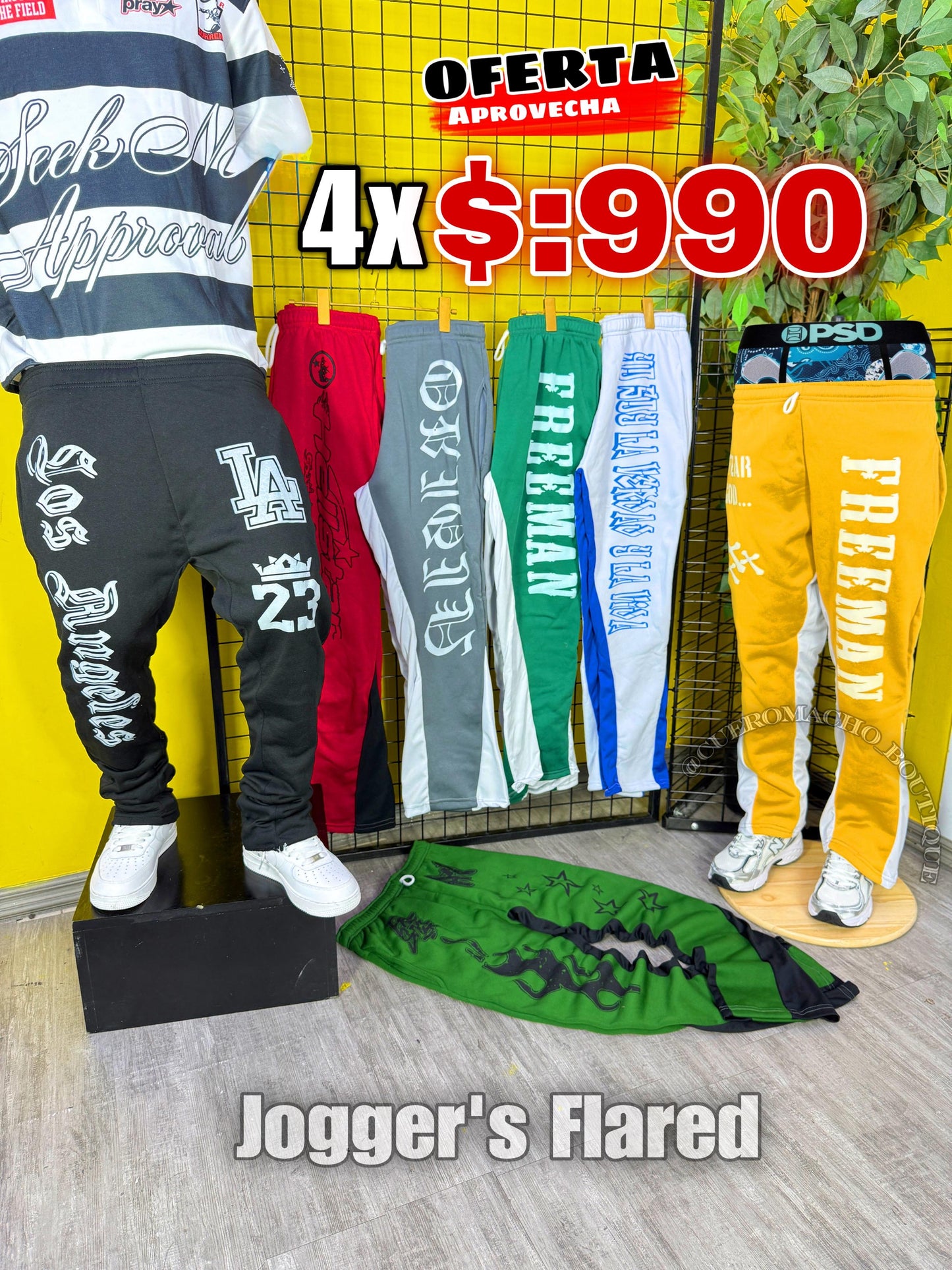 Joggers Campana 4x $990