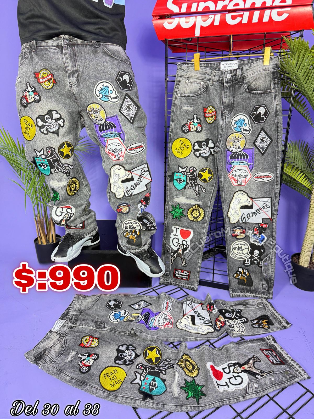 Pantalones de Parchos