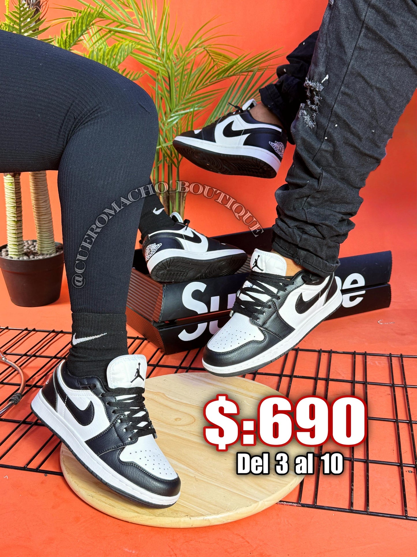 Jordan 1 bajito $:690