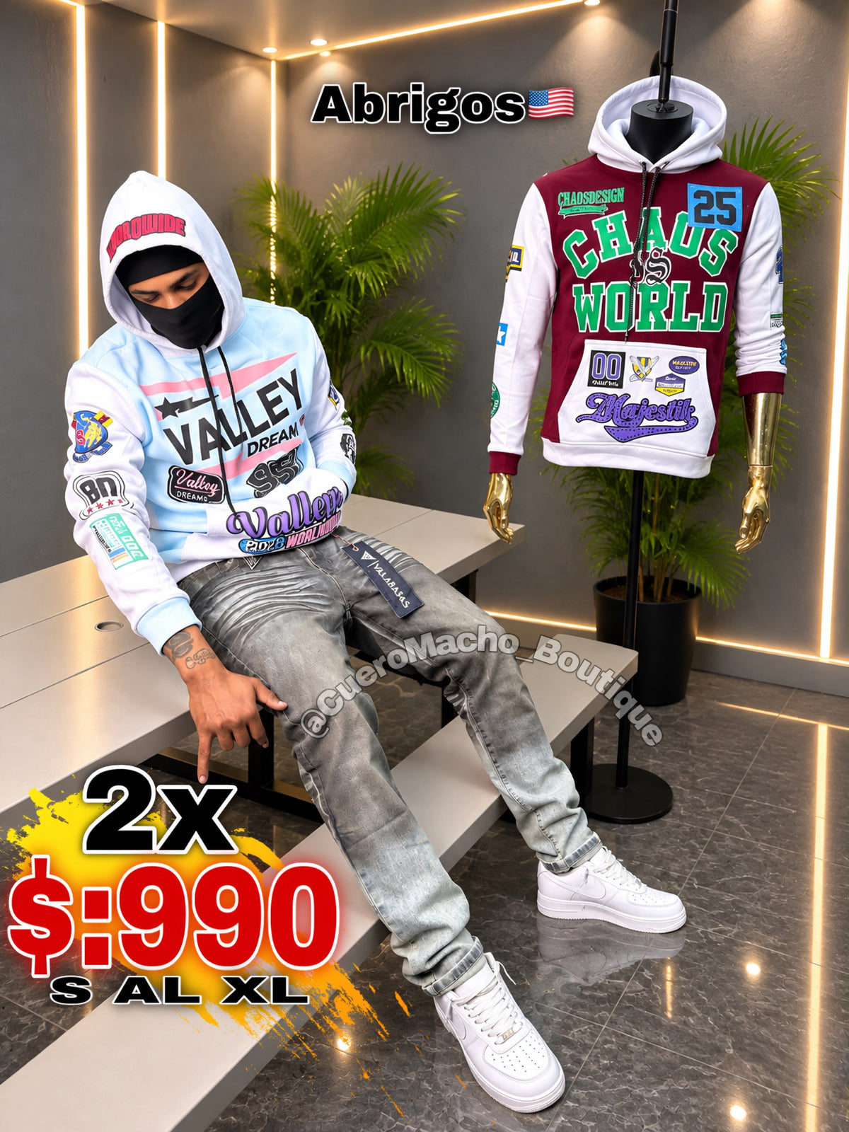 Abrigos en oferta 2x $:990