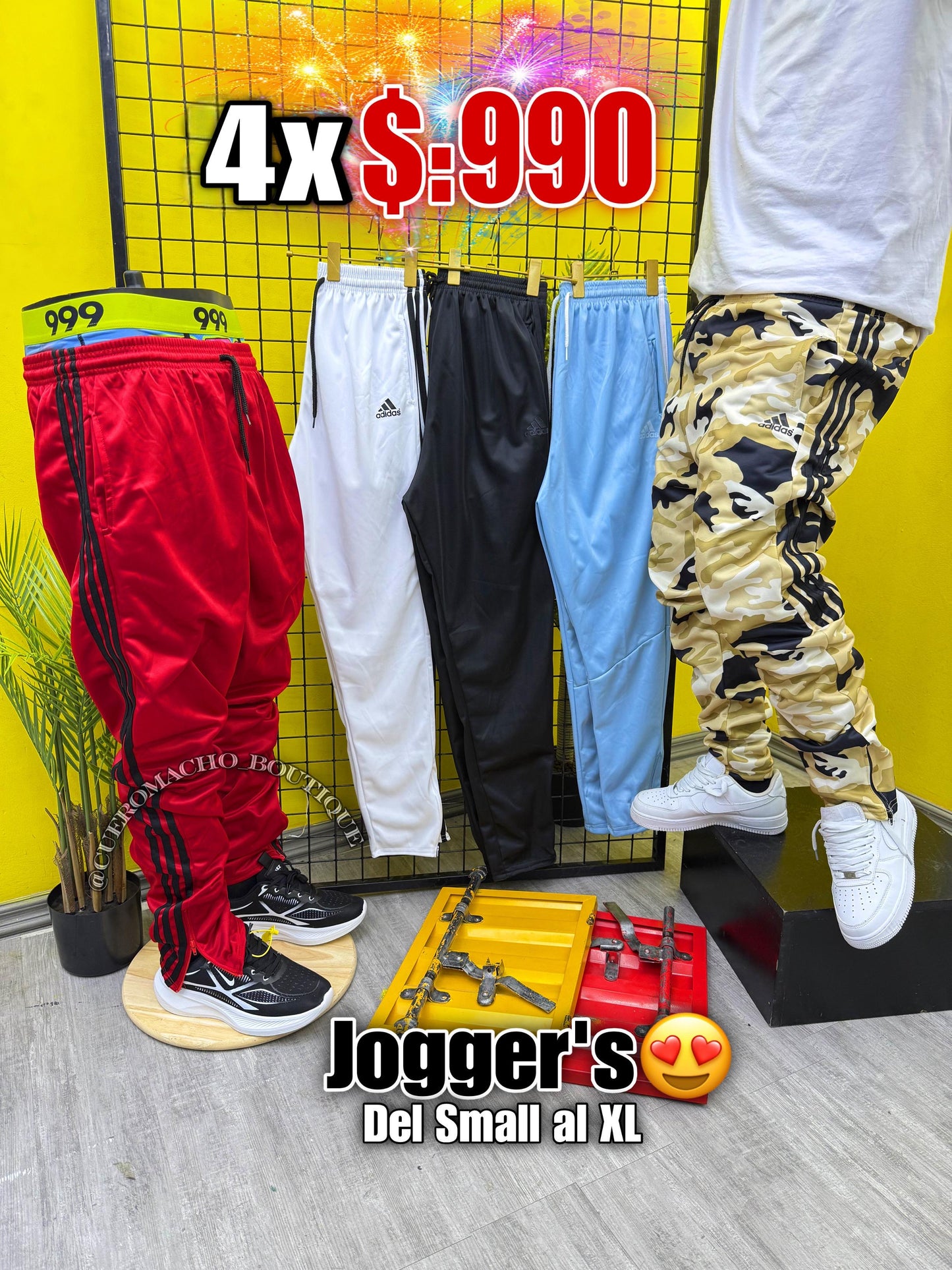 Jogers Adidas ( 4x $990 )