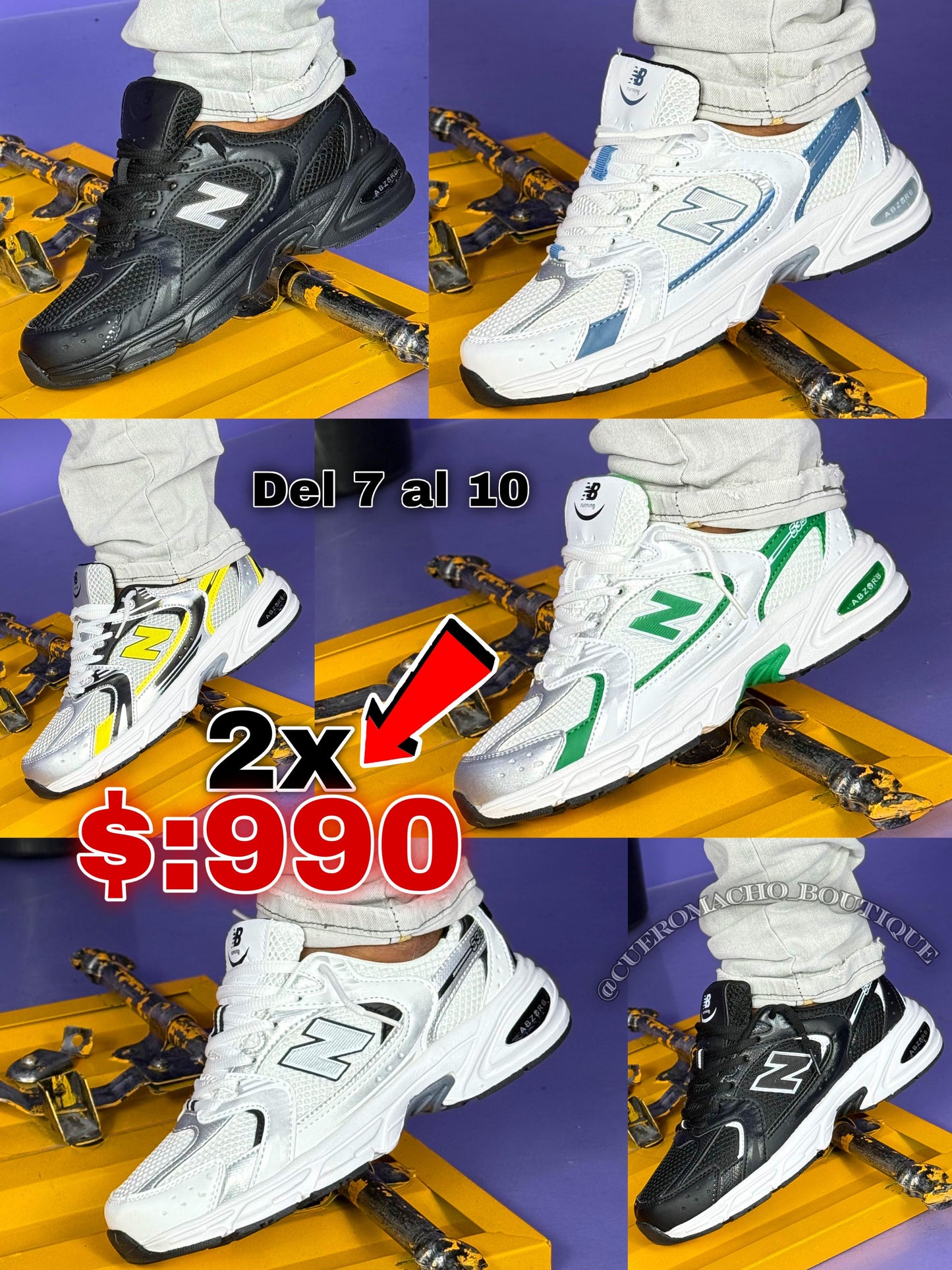 New balance ( 2x $:990 )