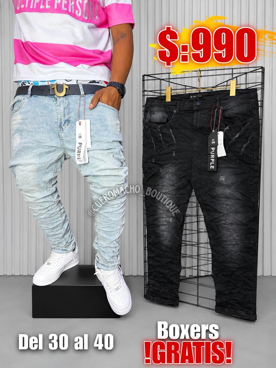 Pantalones Purple