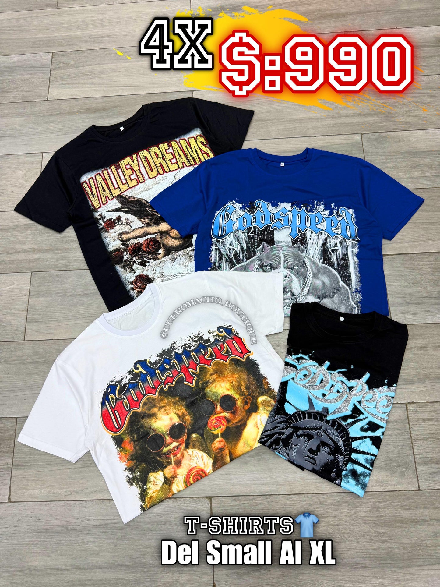 T-shirt (Super oferta 4x $:690)