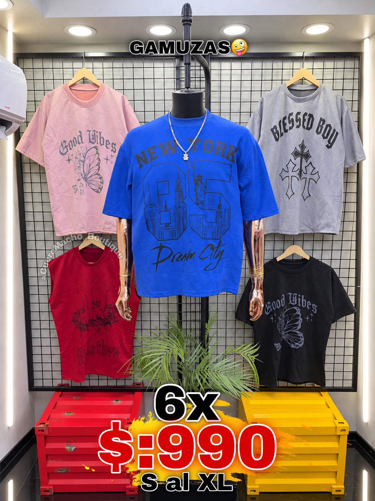 Poloche gamusa 6x $:990
