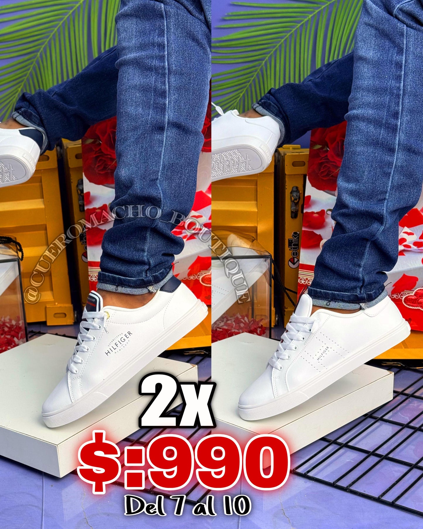 Tenis Tommy Hilfiger 2x $:990