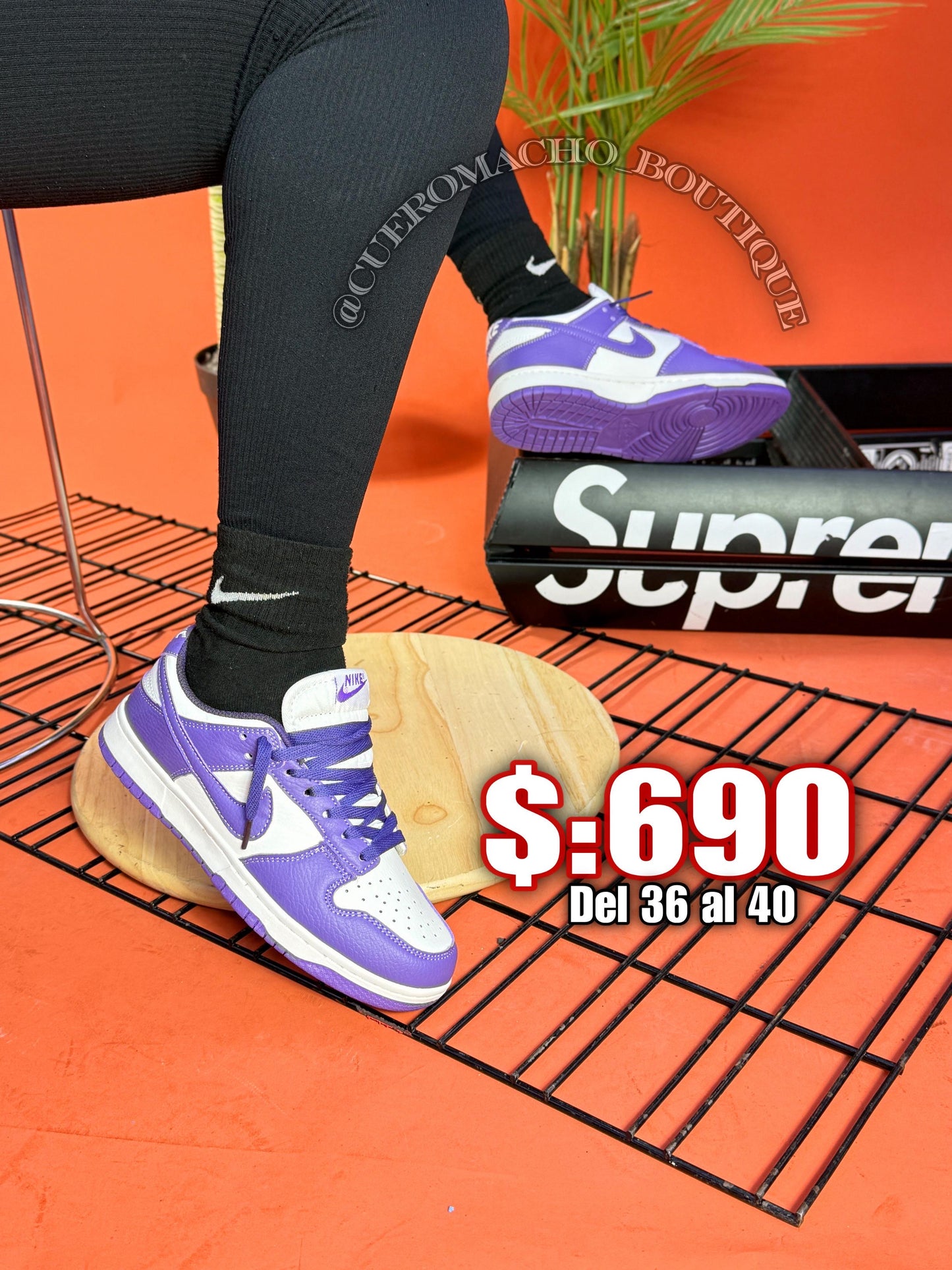 Jordan 1 bajito $:690