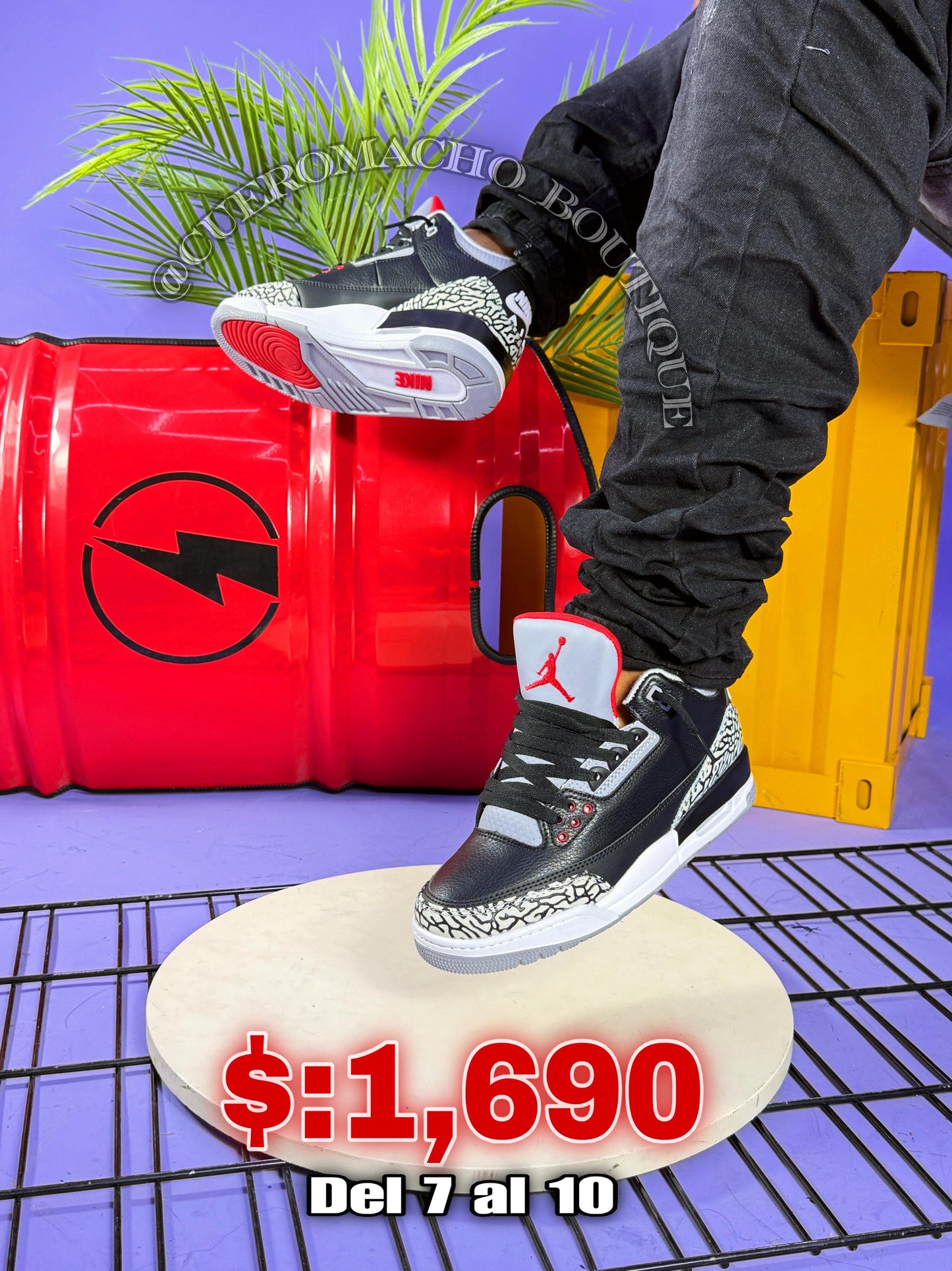 Jordan 3 alta gama