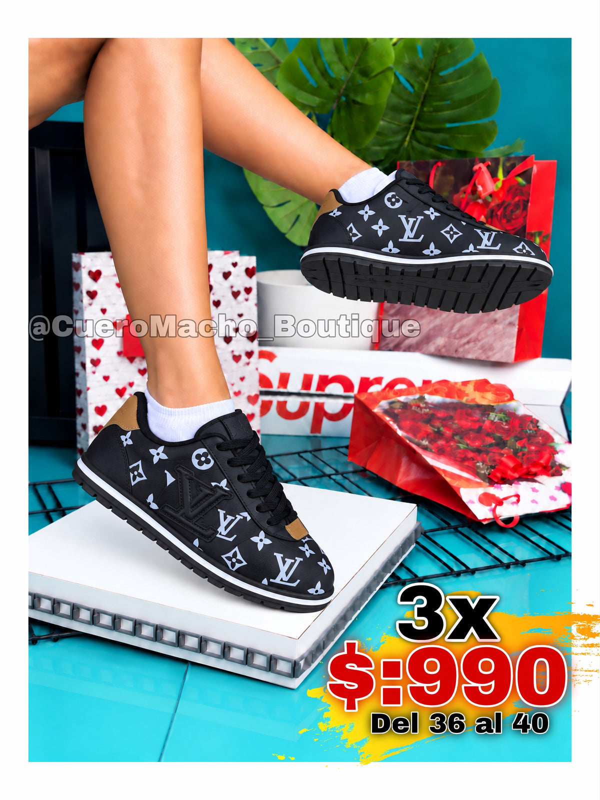 Tenis Fashion Damas 3x $:990