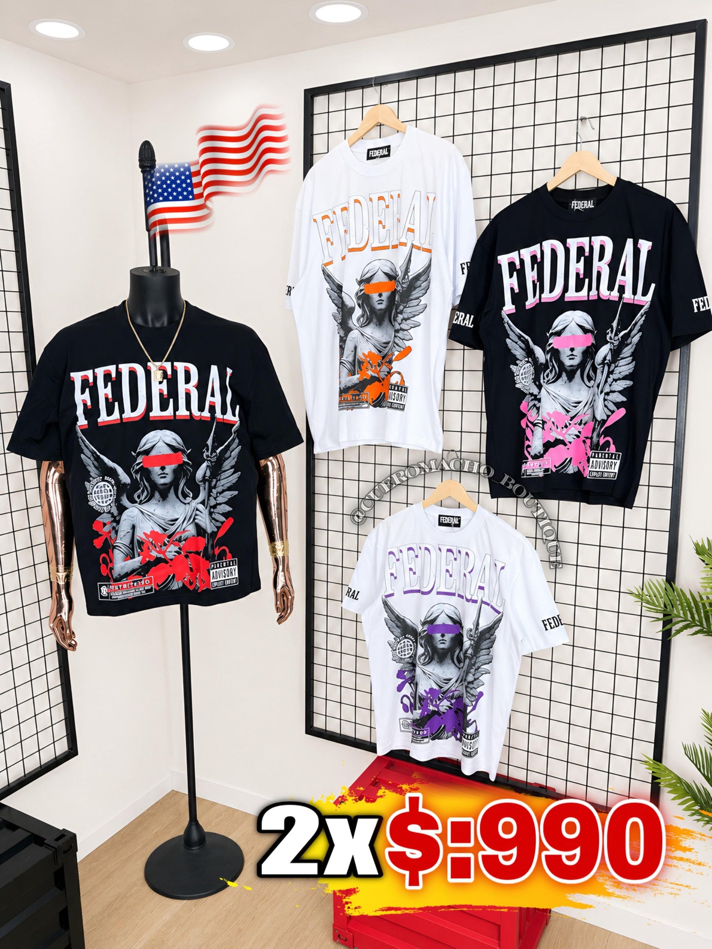 Poloche Federal 2x $:990