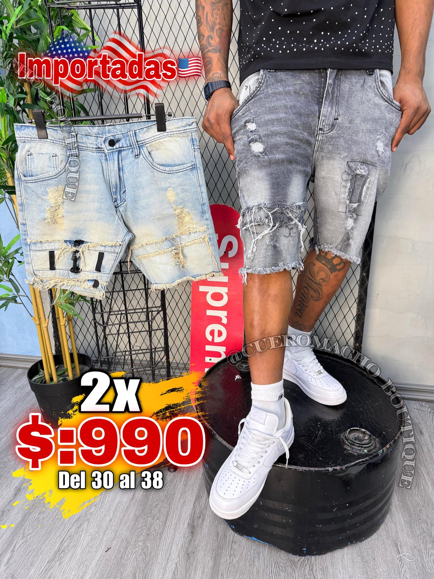 Bermudas H3 2x $990