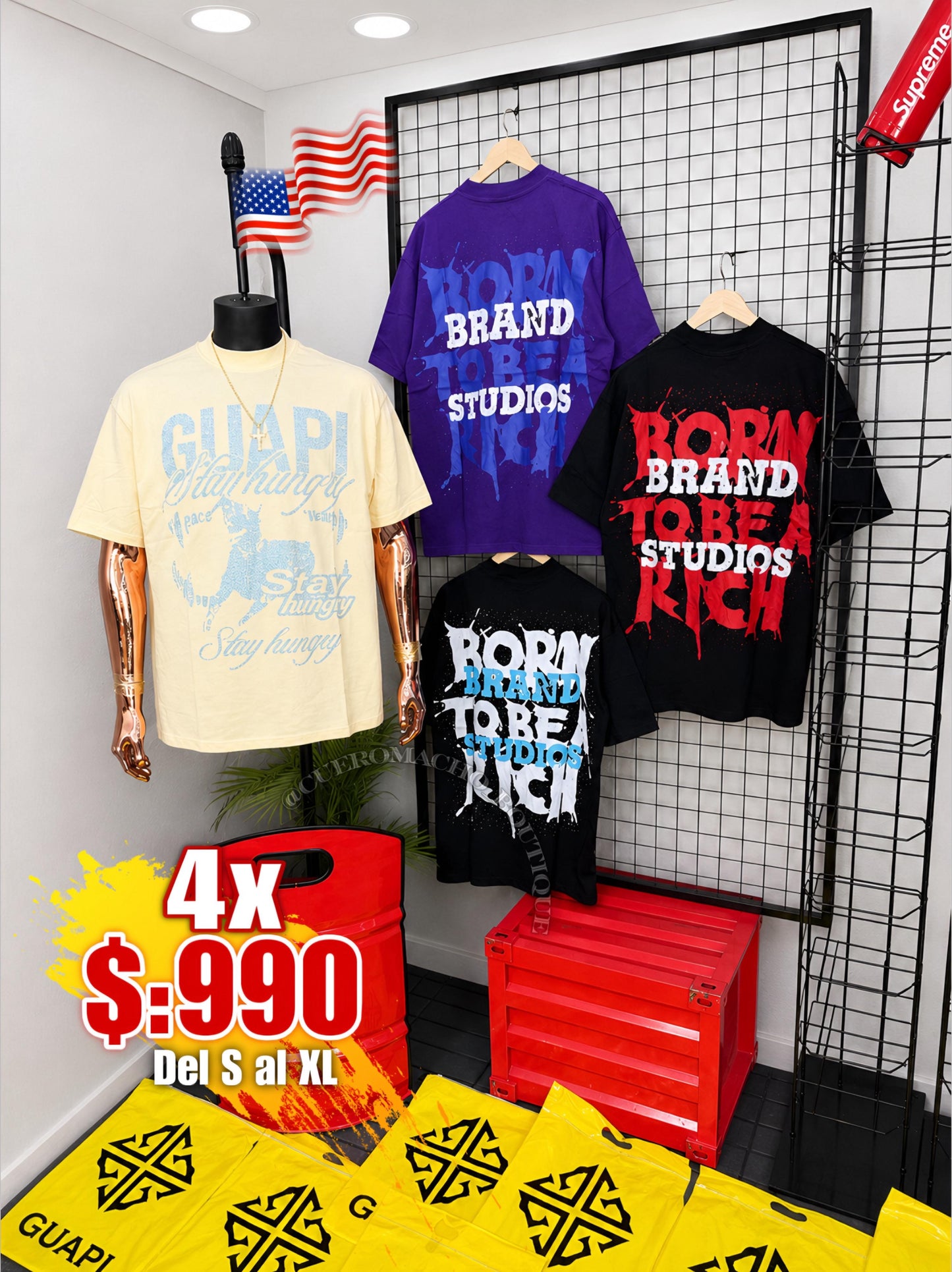 Poloche 4x $:990 oferta