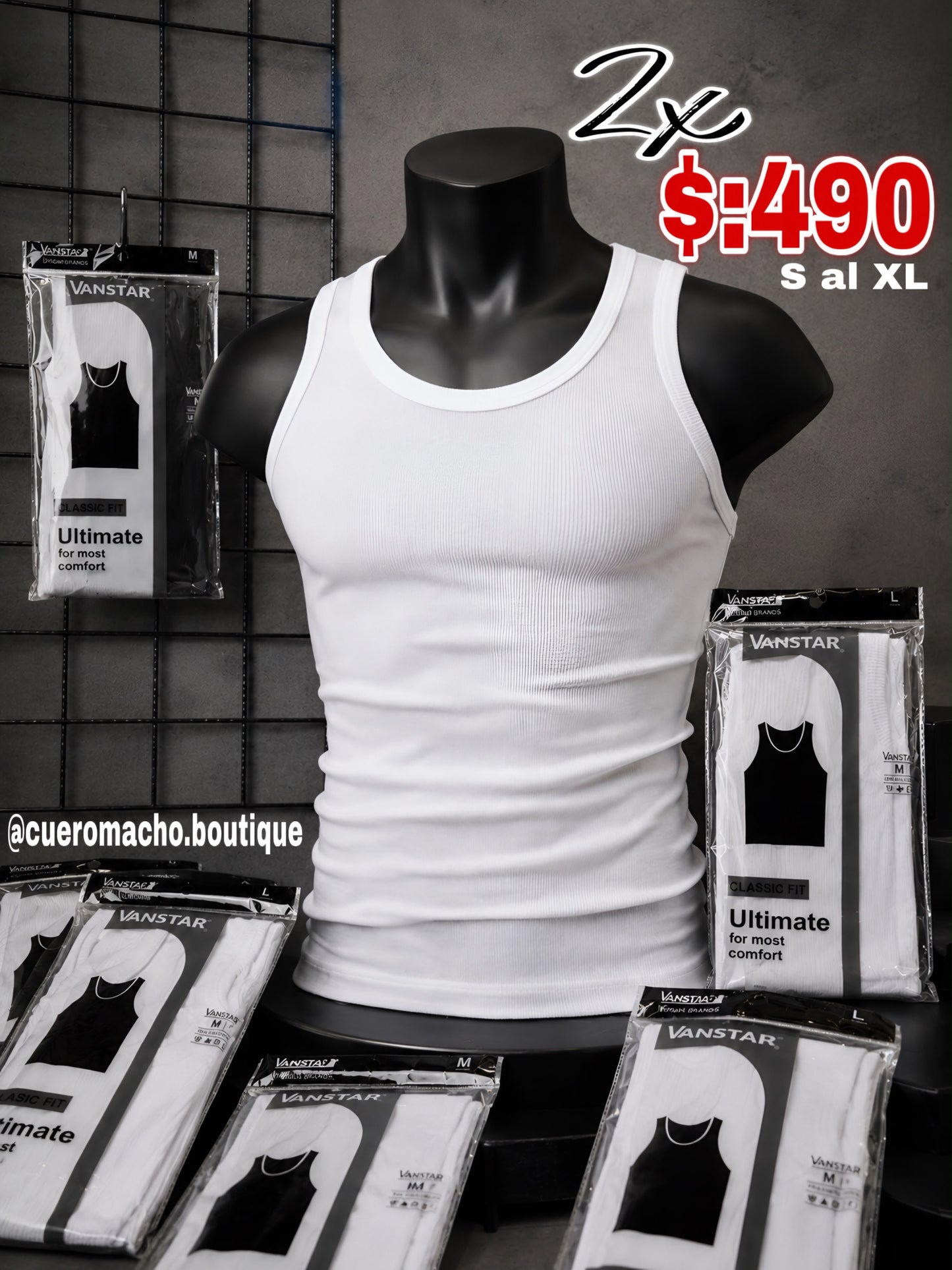 Franelas 2x $:490