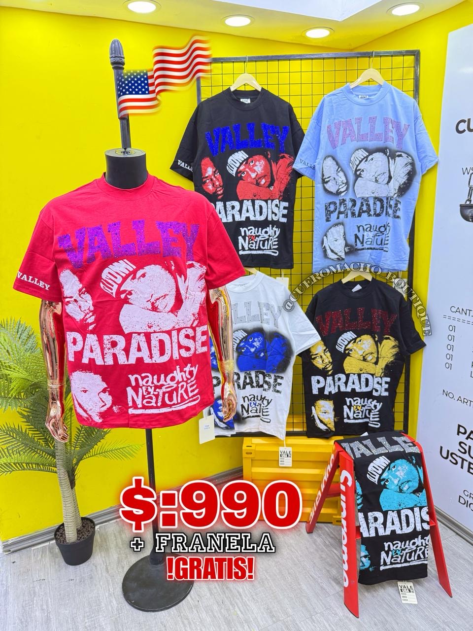 T-shirt Valley oferta🔥