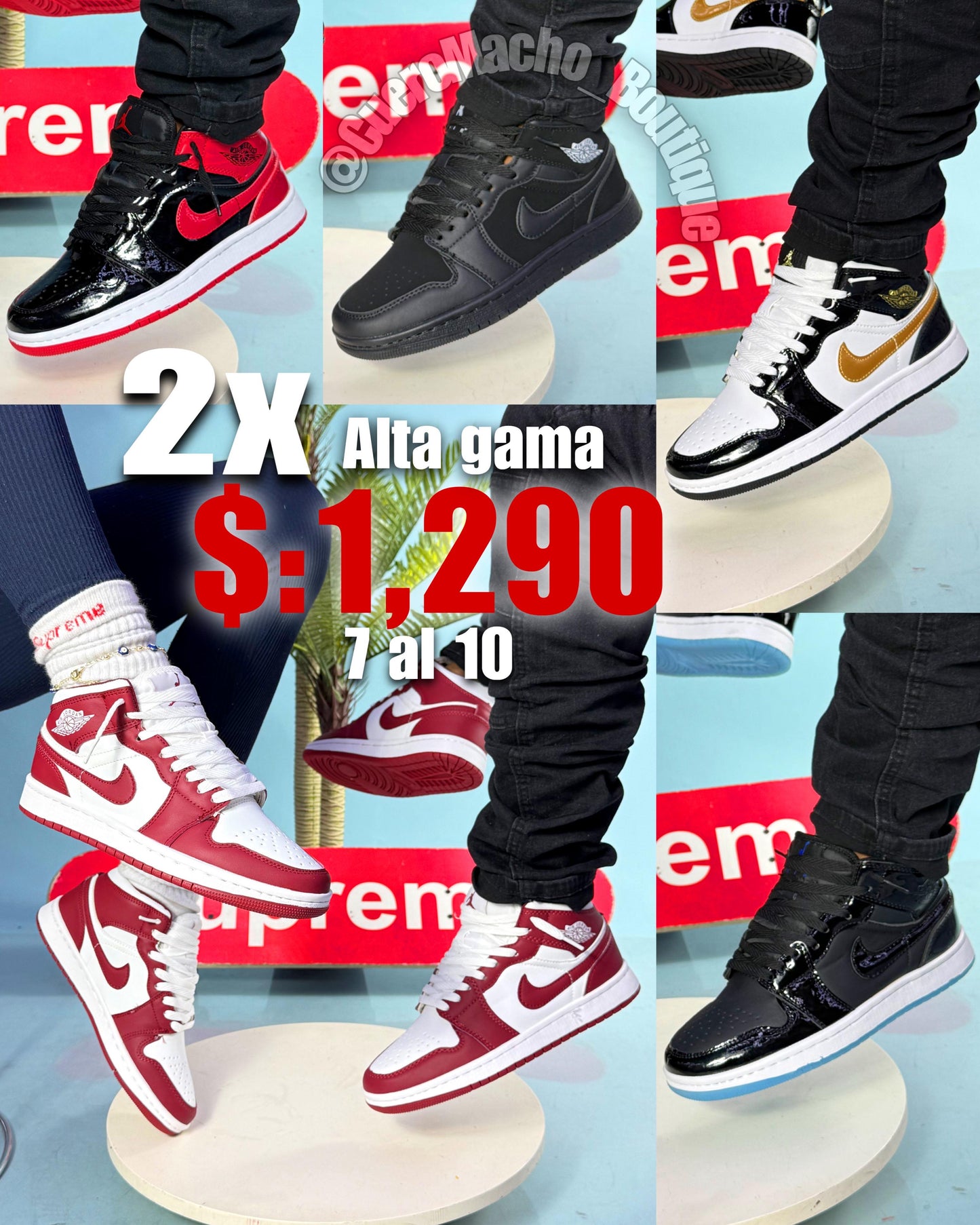 Jordan 1 oferta 2x $:1,290