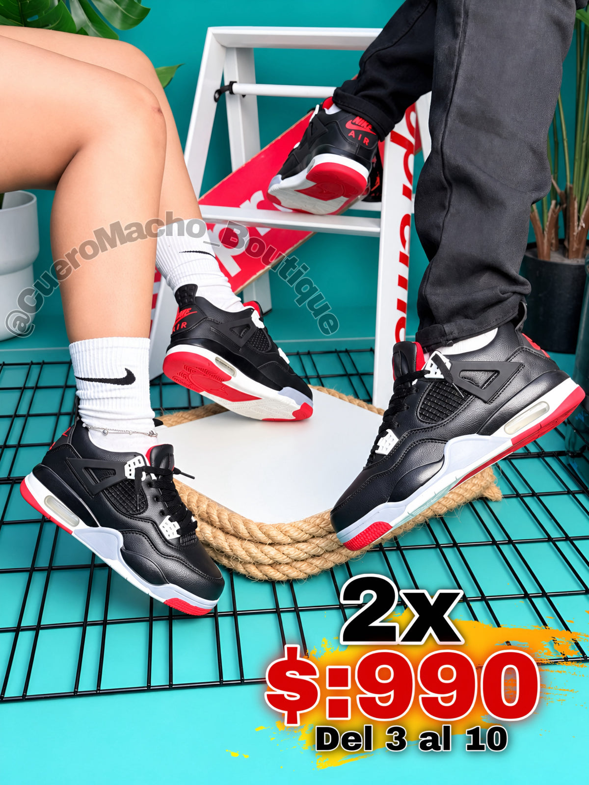 Jordan 4 oferta 2x $:990