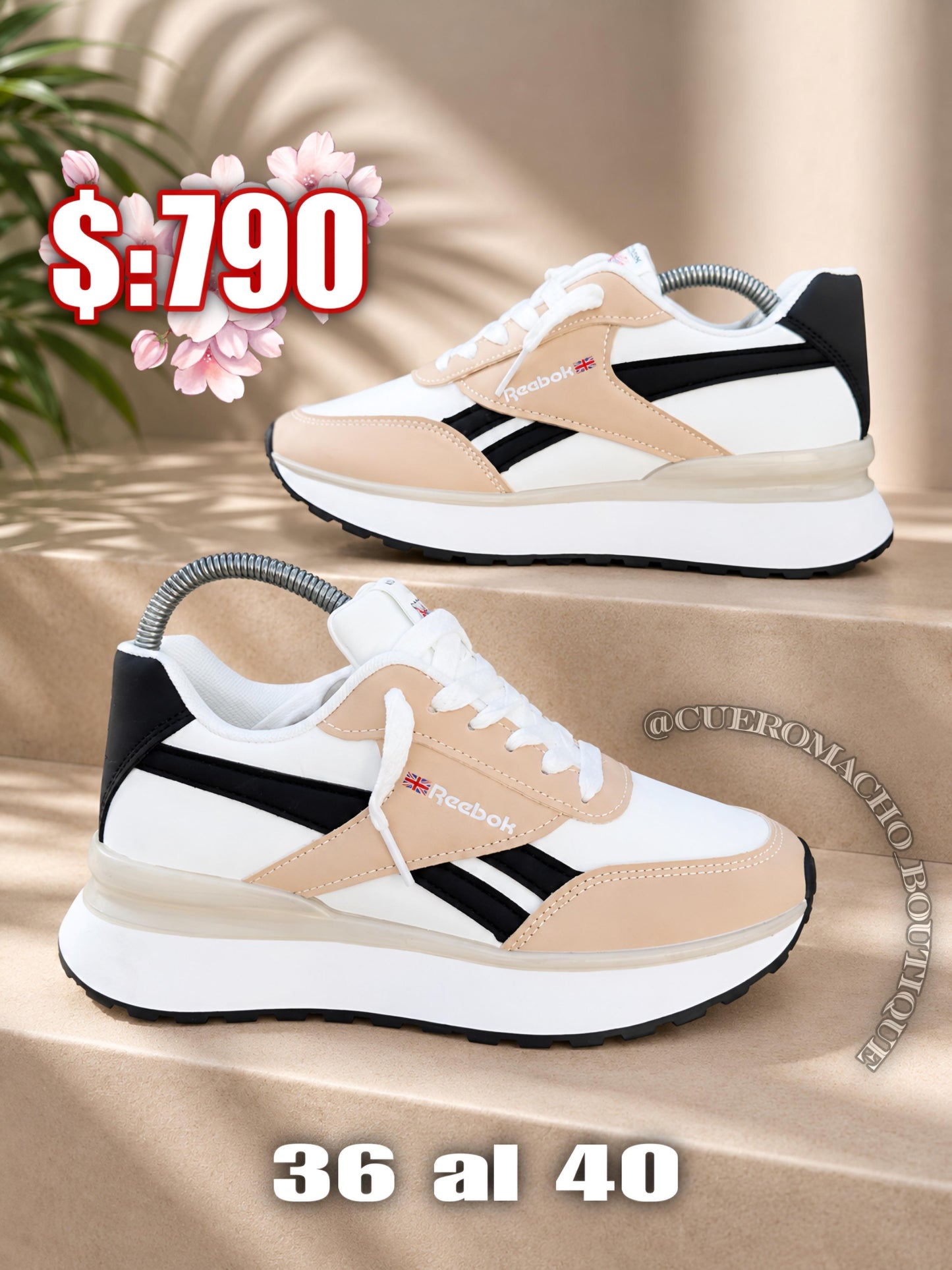 Rebook damas $:790