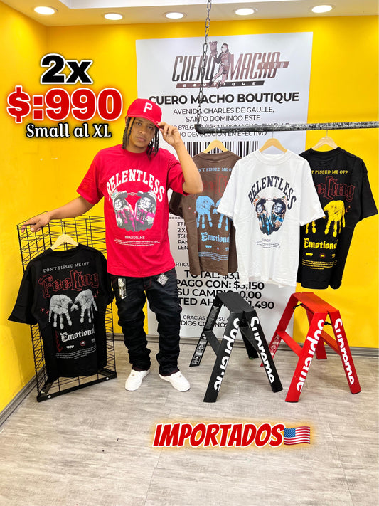 T-Shirt Ofertas 2 x $990