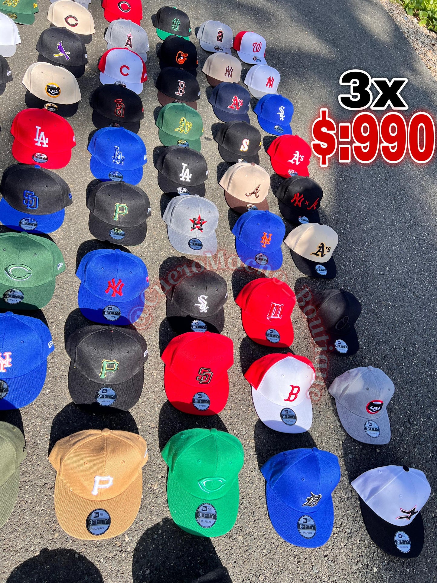 Gorras New eras oferta 3x $990