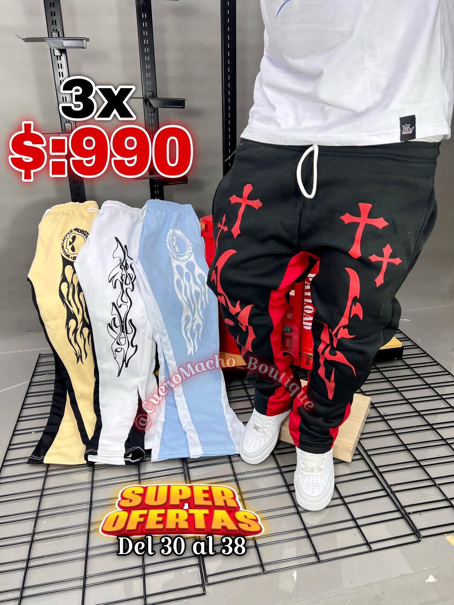 Joggers Campana 3x $990