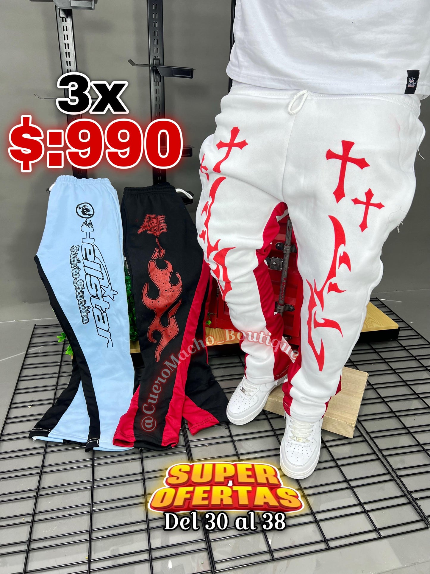 Joggers Campana 3x $990
