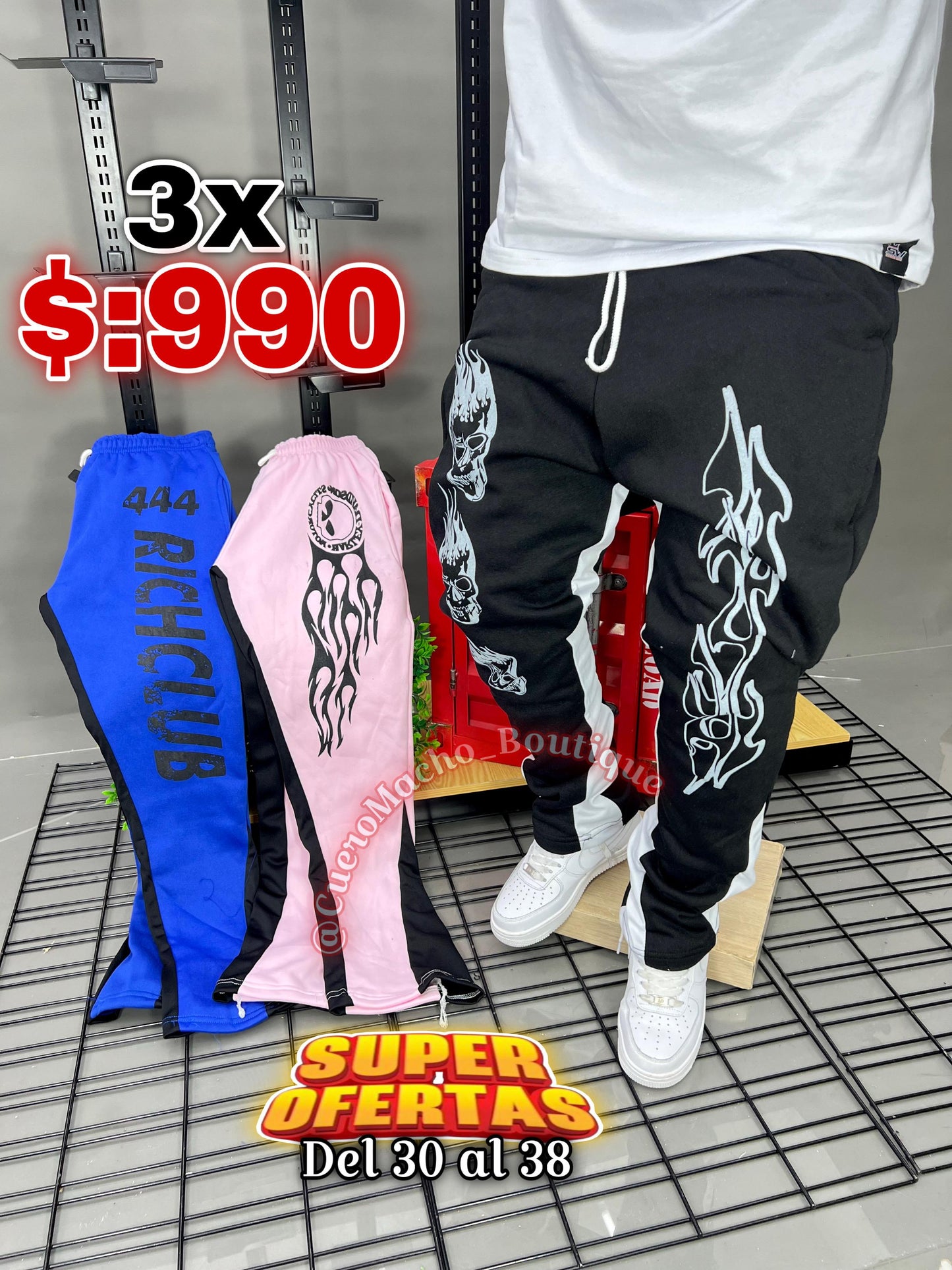 Joggers Campana 3x $990